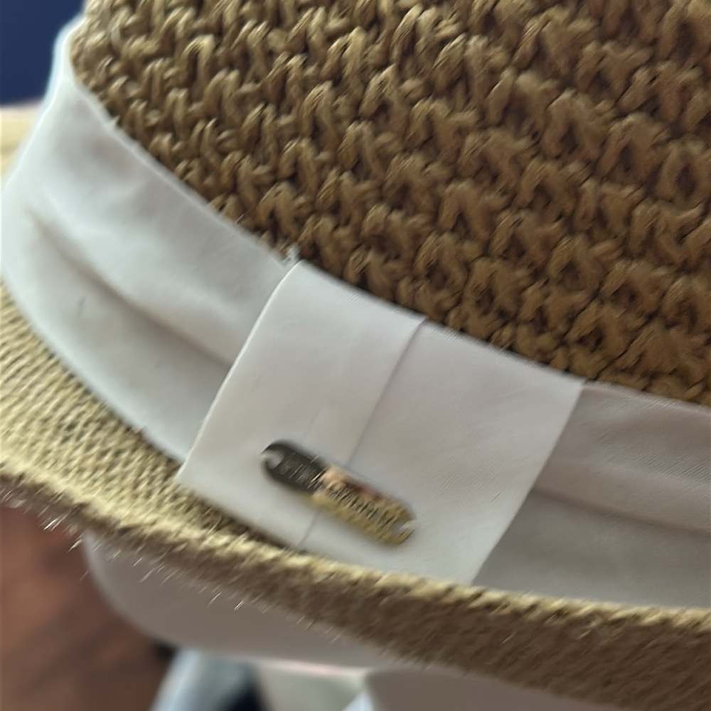 NEW Steve Madden BEACH HAT WHITE - Picture 5 of 9